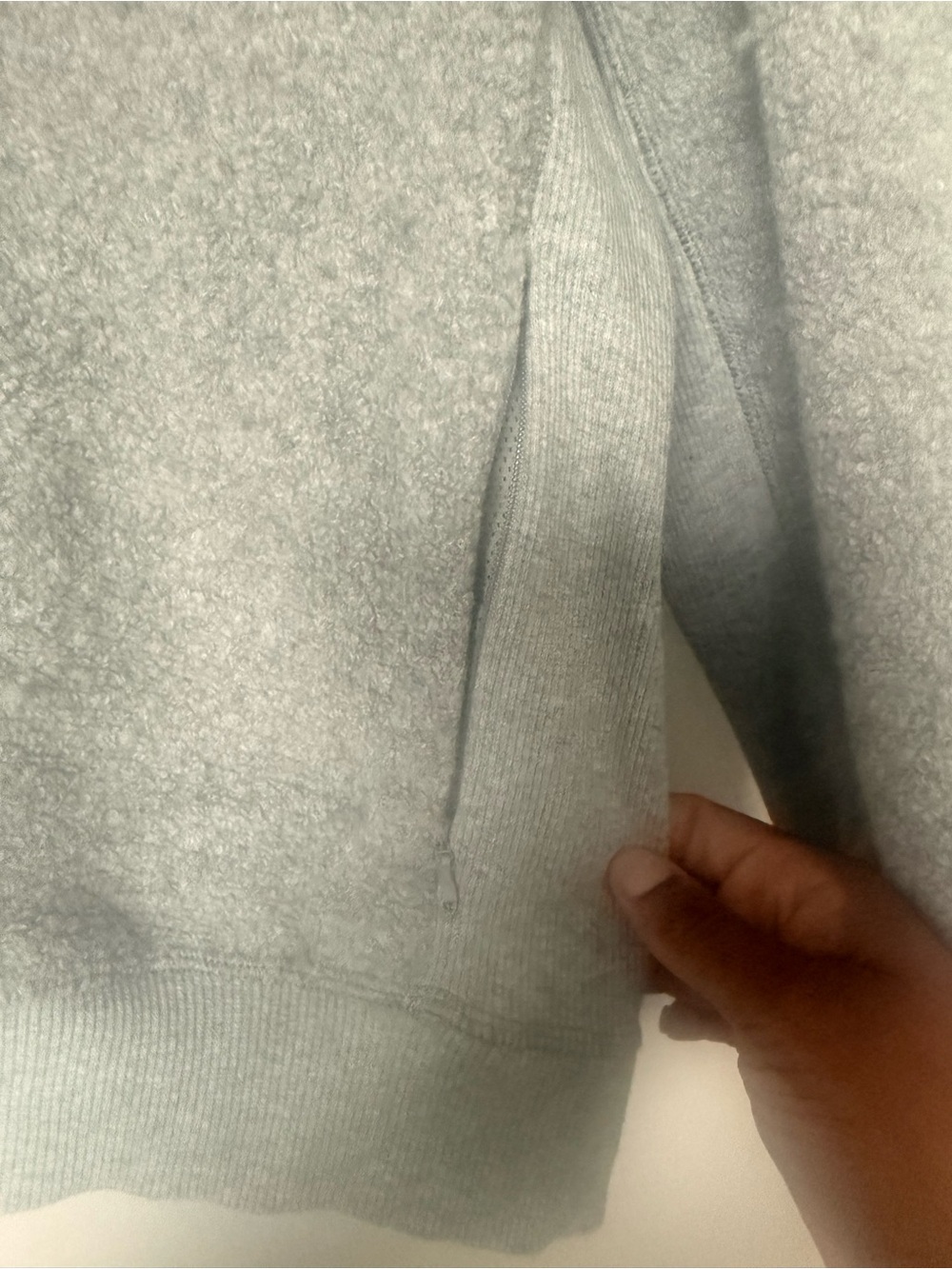 Lululemon Athletica Women's Gray Half-Zip Pullover Sweater - Picture 6 of 10